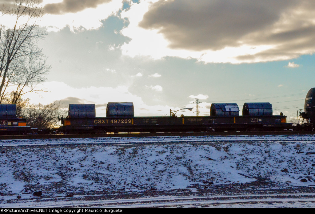 CSX Coil Steel Car without hood